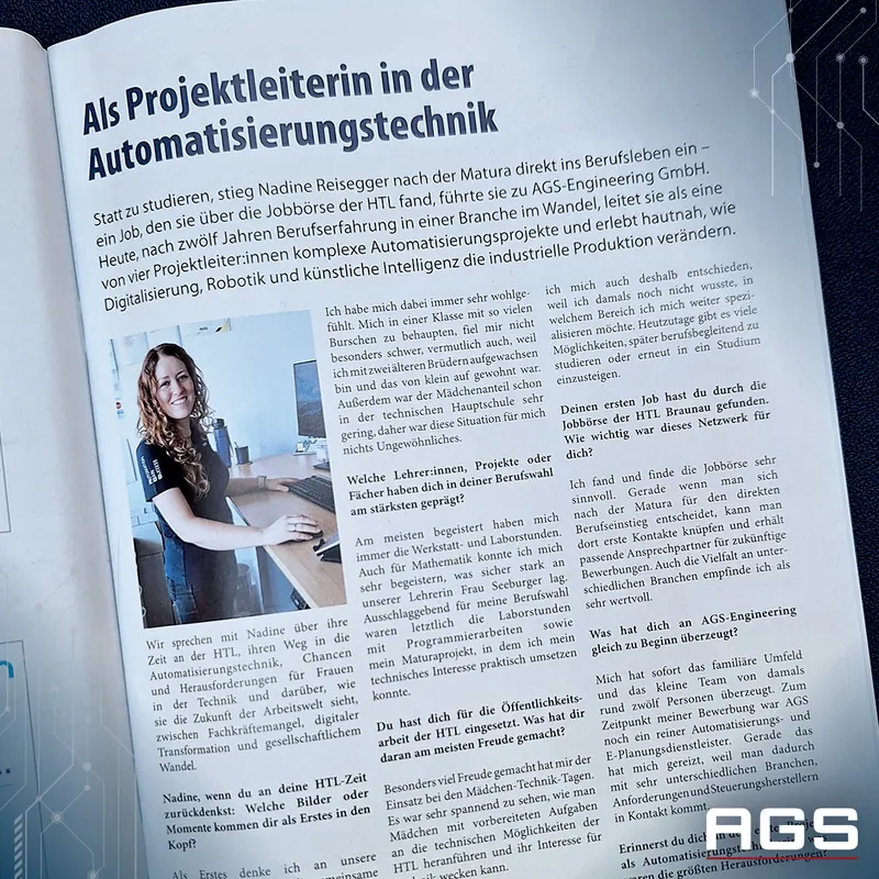 Interview with Nadine Reisegger – AGS