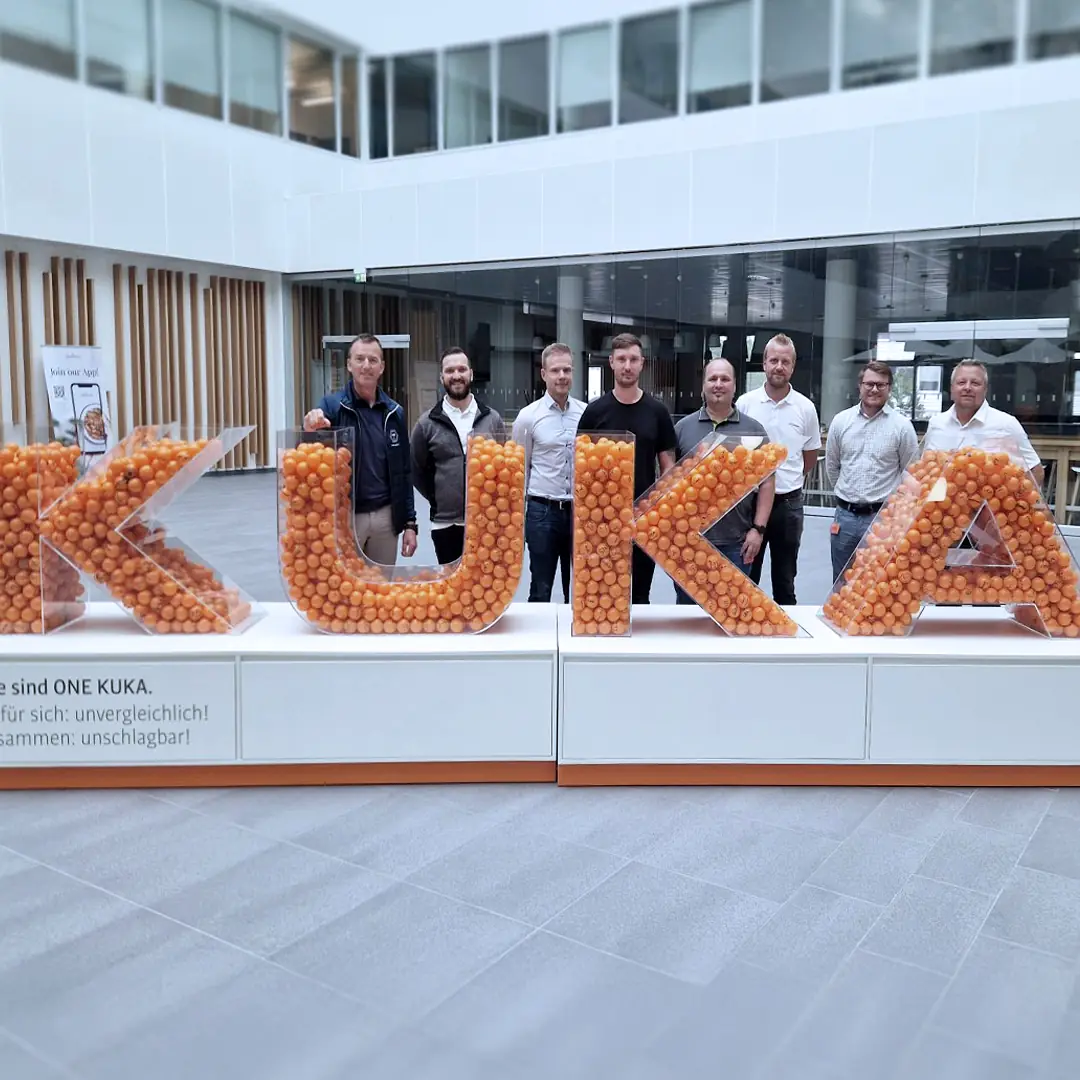 Guided tour at KUKA with WINTERSTEIGER Group
