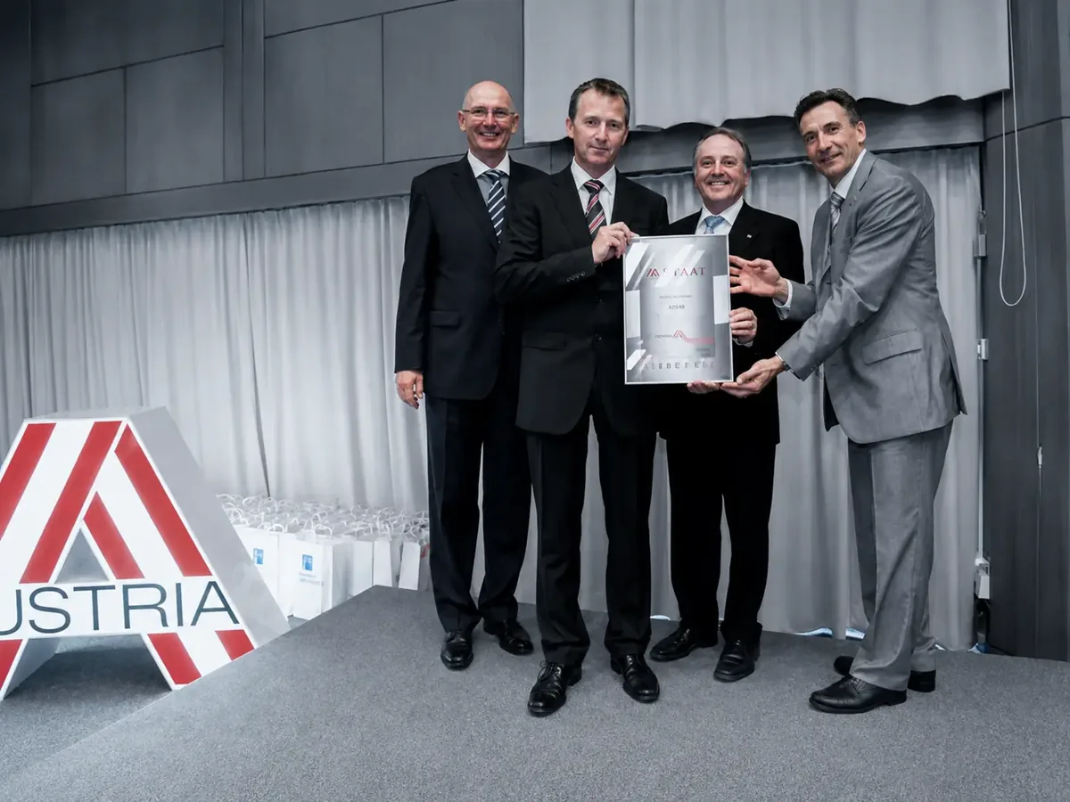 AGS-Engineering recognised as a 'Leitbetrieb Austria' (Leading Company Austria)