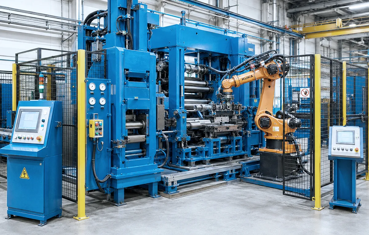 Retrofit of a high-performance levelling machine