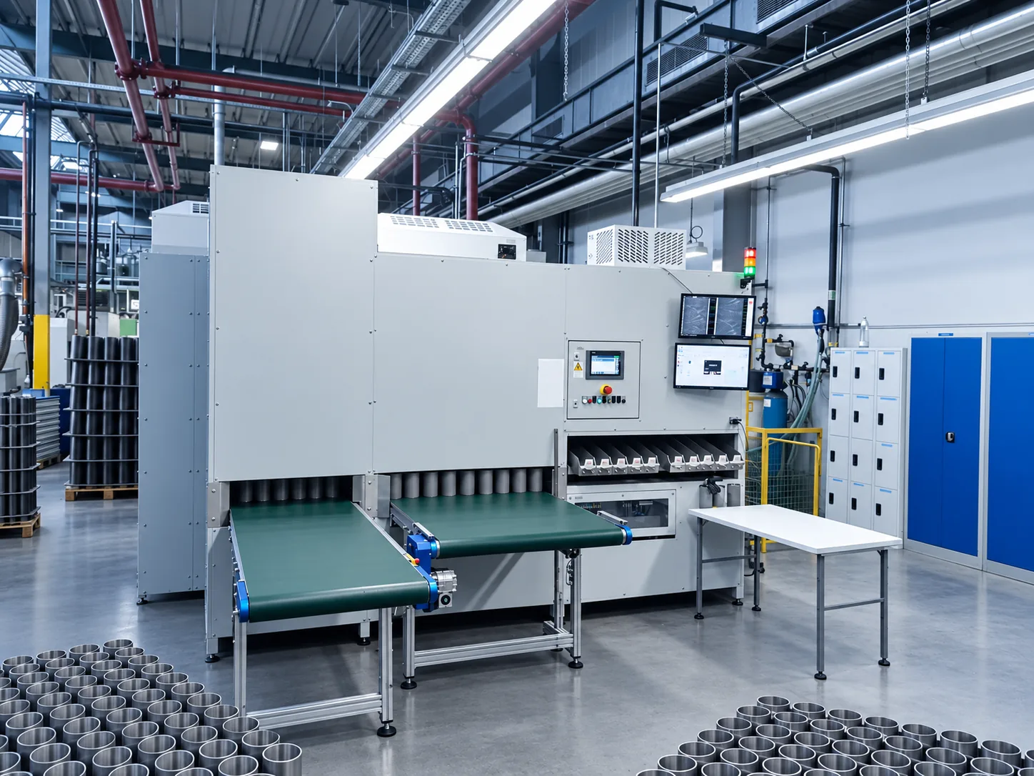 Automatisiertes Buchsenhandling mit integrierter QS
