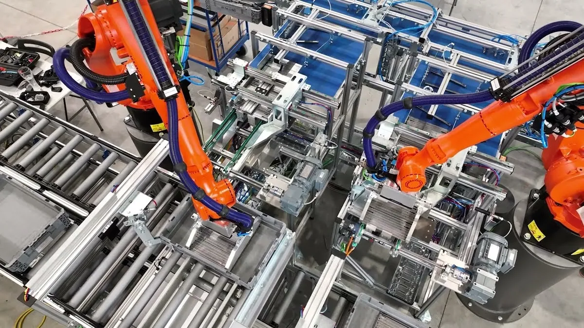 Smarte Fördertechnik für Profilprodukte